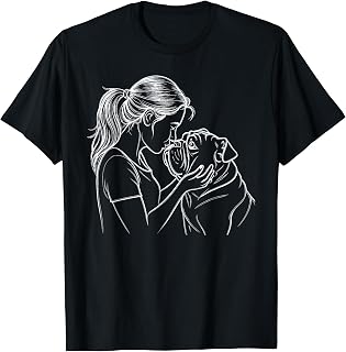 Cool English Bulldog Art for Women Girls Mom English Bulldog Unisex , , , Long Sleeve Tee