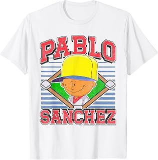 Backyard Sports Pablo Sanchez Baseball Diamond Video Game Unisex , , , Long Sleeve Tee