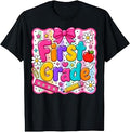 First Grade Back to School Coquette 1st Grade Teachers Girls Unisex , , , Long Sleeve Tee