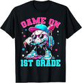 Game On 1st Grade Drip Baseball Back to School Kids Boy Unisex , , , Long Sleeve Tee