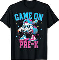 Pre-K Back to School Baseball Drip Game On Preschool Boys Unisex , , , Long Sleeve Tee