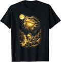 Frog Howling Moon Meme Funny Toad Amphibian Cute Unisex , , , Long Sleeve Tee