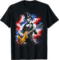 Abraham Lincoln Abe Lincoln Playing Guitar Unisex , , , Long Sleeve Tee