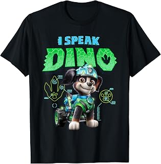 Paw Patrol: The Dino Movie Rex I Speak Dino Unisex , , , Long Sleeve Tee