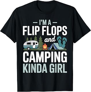 Cool Camping Art for Women Girls Mom Outdoor Camping Lovers Unisex , , , Long Sleeve Tee