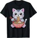 Cute Ramen Design for Men Women Kids Noodles Ramen Lovers Unisex , , , Long Sleeve Tee