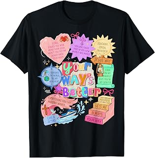 Your Way's Better Christian Quote Jesus Faith Bible Verse Unisex , , , Long Sleeve Tee