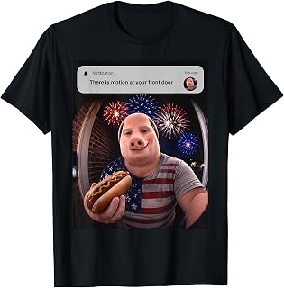 John Pork Fourth of July Unisex , , , Long Sleeve Tee