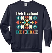 Deb Haaland Secretary of Interior Native American Indian Comfort Colors Adult Unisex , , , Long Sleeve Tee