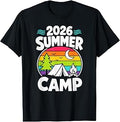 Group Matching Retro Camping Adventure Summer Camp 2026 Unisex , , , Long Sleeve Tee