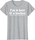 I'm 6 Feet 4 Inches Those are 2 Separate Measurements Unisex , , , Long Sleeve Tee