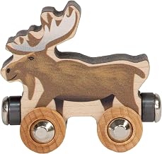 NameTrains - Maple Moose - Made in USA Unisex , , , Long Sleeve Tee