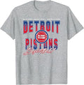 NBA Official Detroit Pistons Fade Out Unisex , , , Long Sleeve Tee