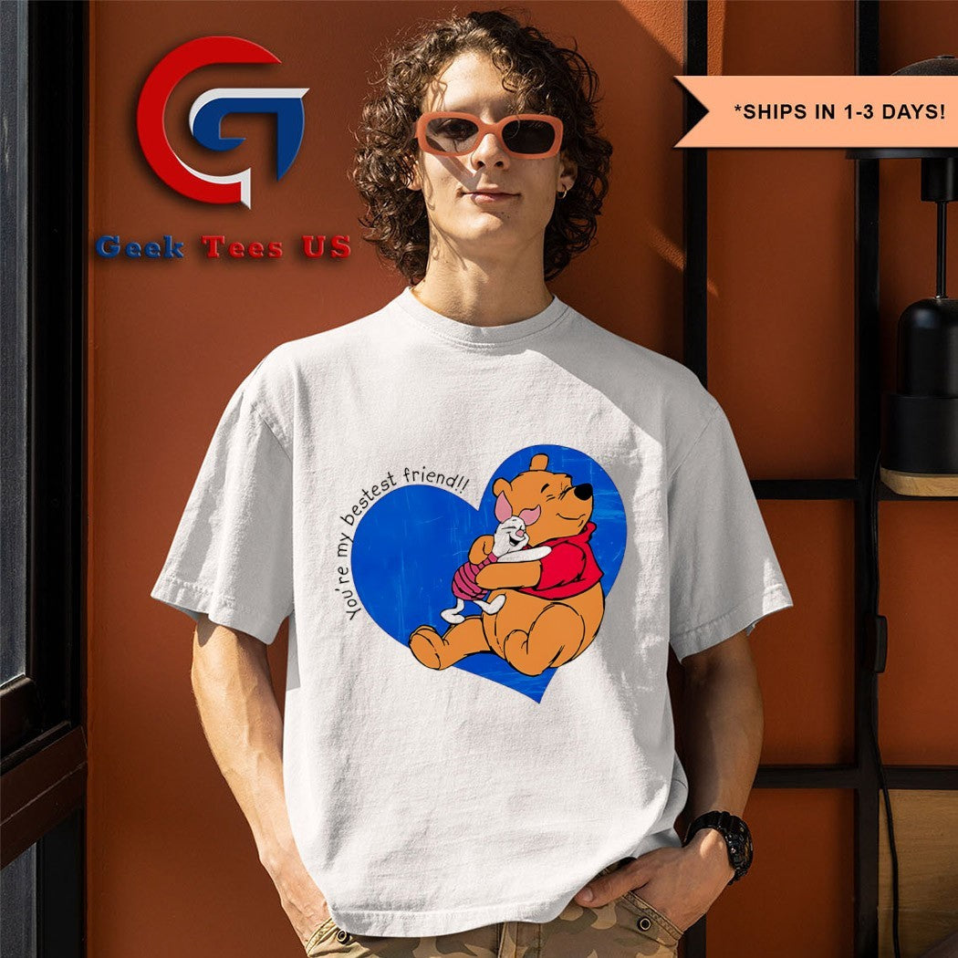 Aaron Judge wearing Pooh Piglet you’re my bestest friend shirt Unisex , , , Long Sleeve Tee