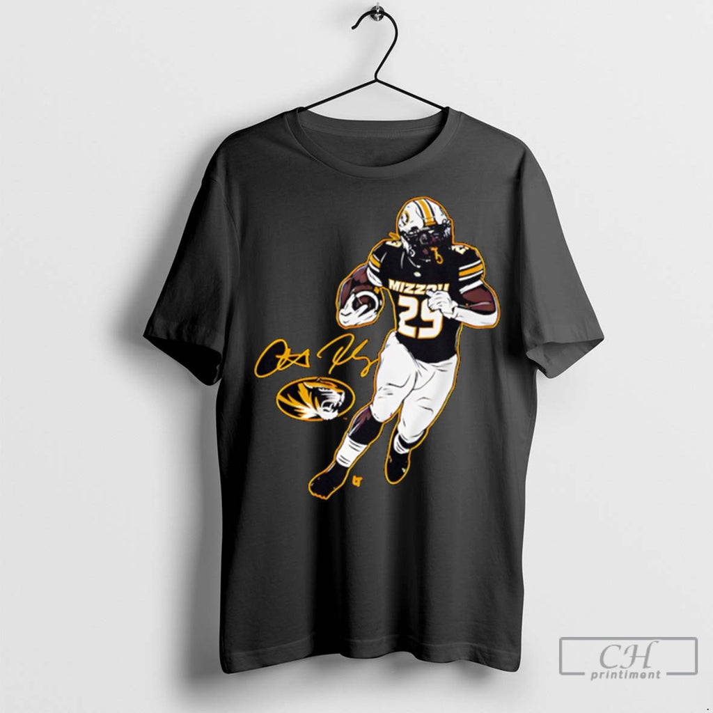 Ahmad Hardy Superstar Pose Missouri Football Signature T Shirt Jpg
