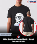 Aidan Hutchinson House of Hutch x Detroit Lions portrait shirt Unisex , , , Long Sleeve Tee
