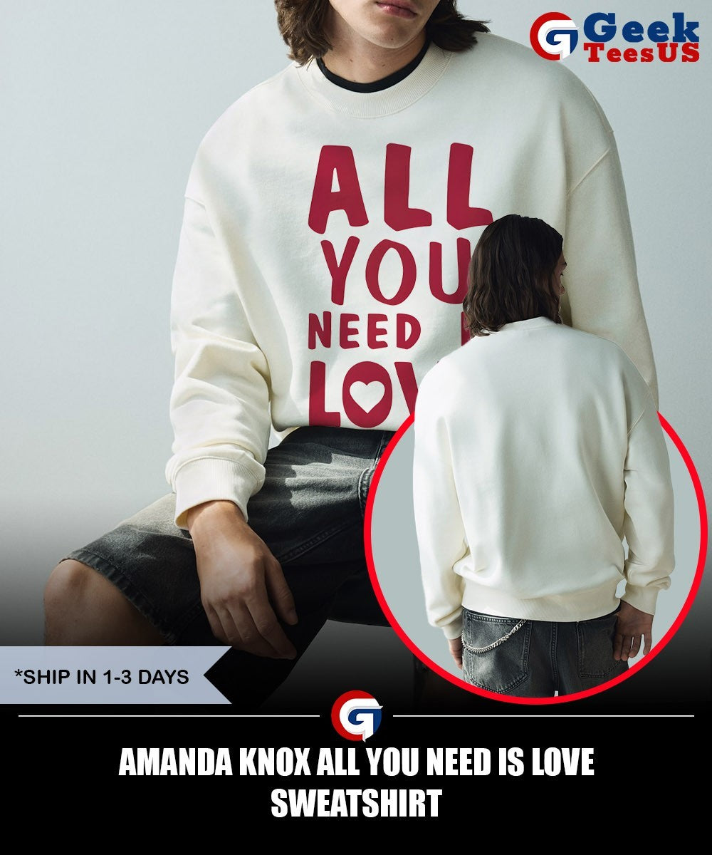 Amanda knox all you need is love shirt Unisex , , , Long Sleeve Tee