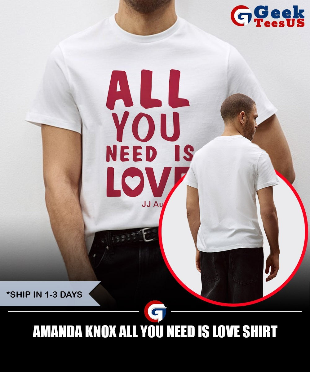 Amanda knox all you need is love shirt Unisex , , , Long Sleeve Tee