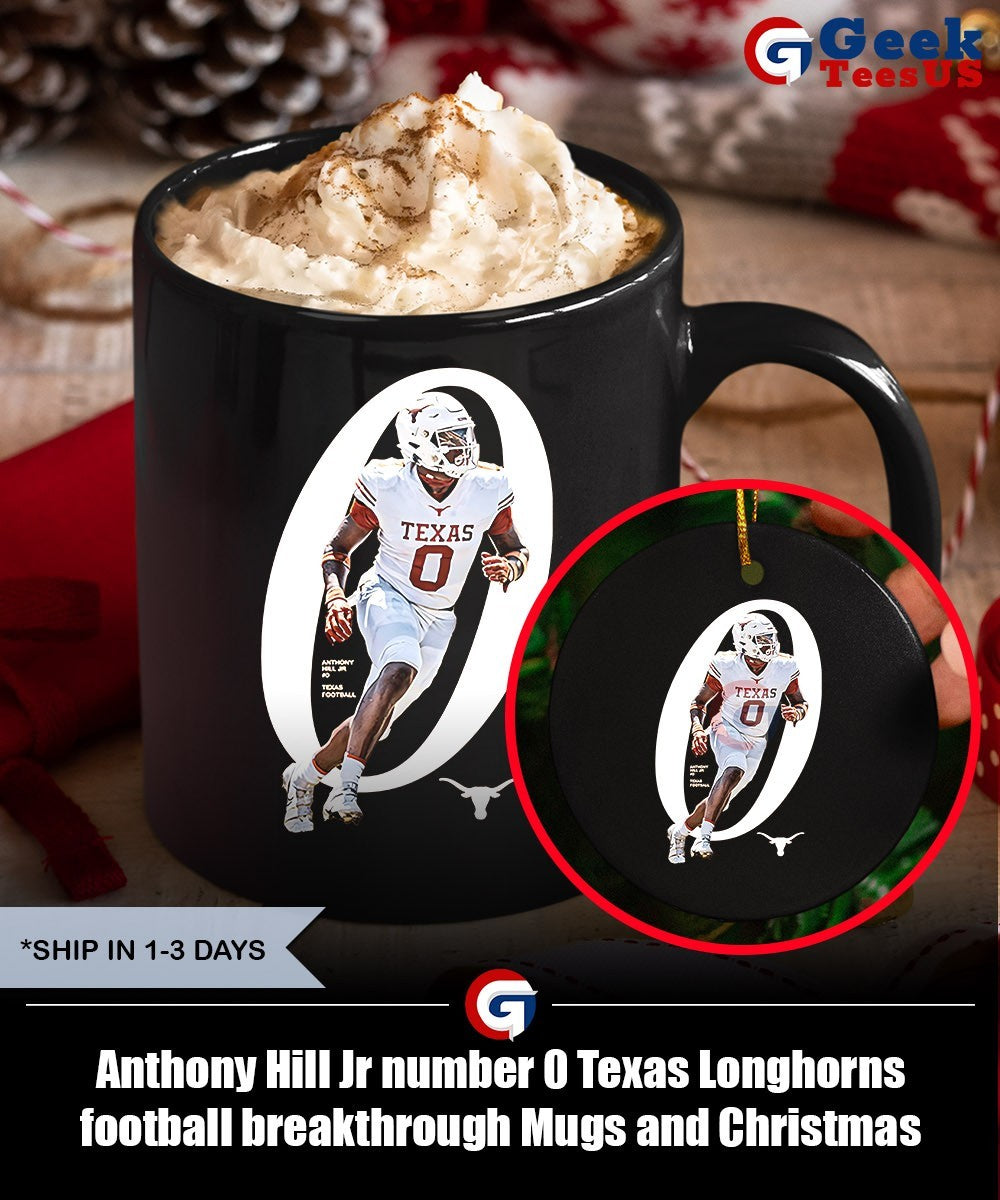Anthony Hill Jr number 0 Texas Longhorns football breakthrough shirt Unisex , , , Long Sleeve Tee