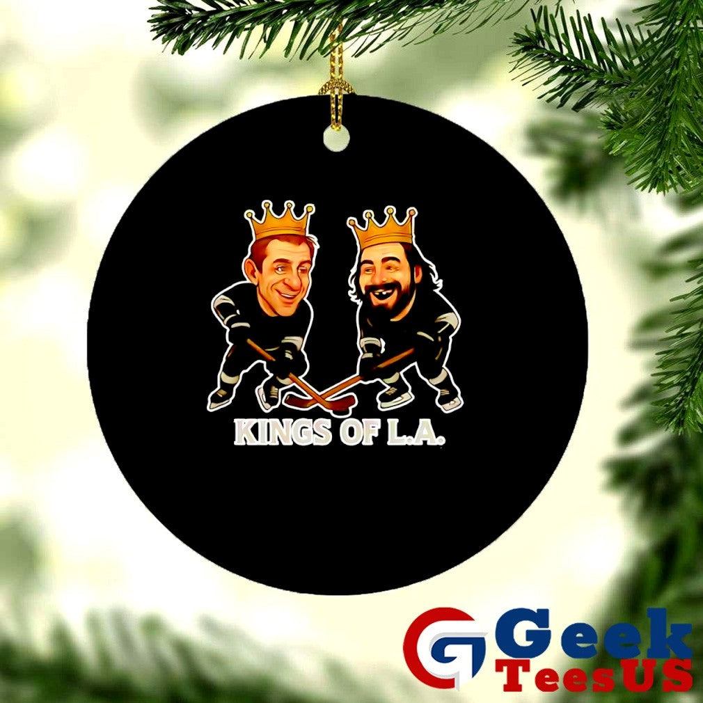 Anze Kopitar and Drew Doughty Kings Of L.A. Hockey caricatures shirt Unisex , , , Long Sleeve Tee