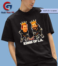 Anze Kopitar and Drew Doughty Kings Of L.A. Hockey caricatures shirt Unisex , , , Long Sleeve Tee