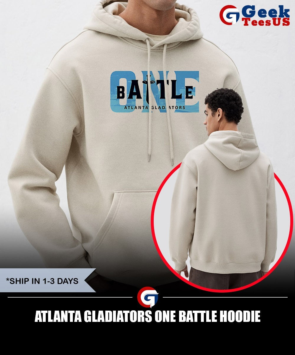 Atlanta Gladiators One Battle shirt Unisex , , , Long Sleeve Tee
