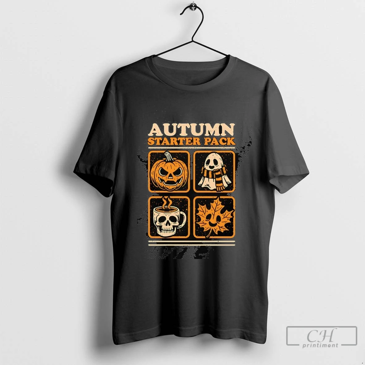 Autumn Starter Pack Jack O Lantern Ghost Skull Leaf