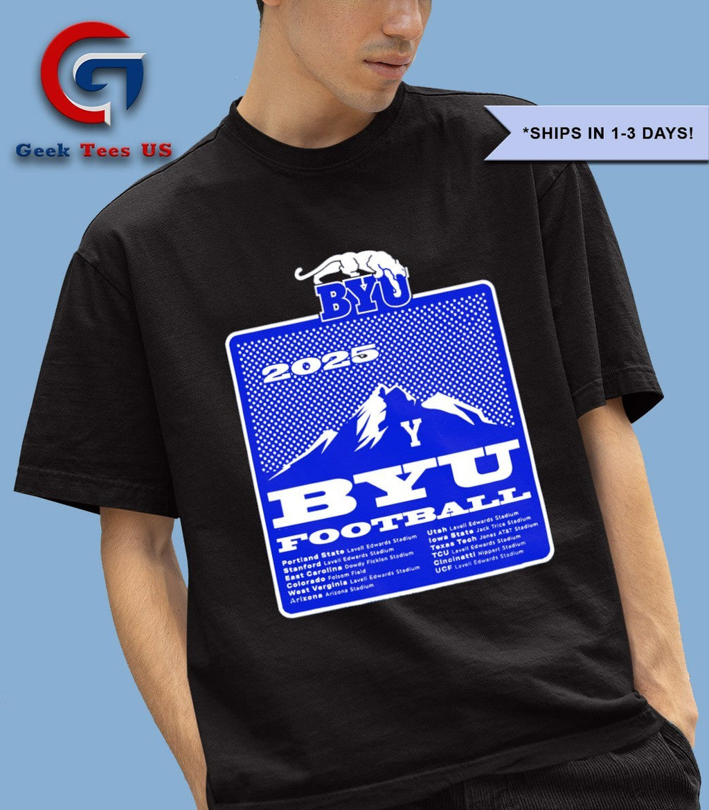 BYU Cougars football 2025 shirt Unisex , , , Long Sleeve Tee