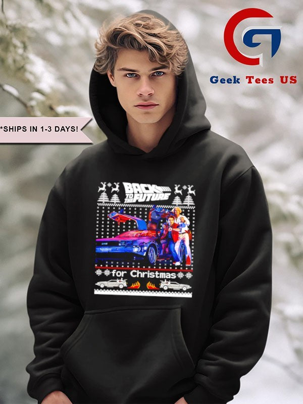 Back To The Future ugly Christmas shirt Unisex , , , Long Sleeve Tee