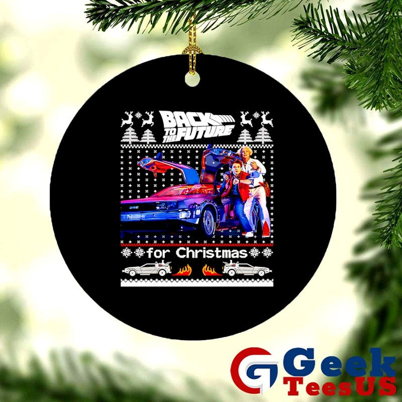 Back To The Future ugly Christmas shirt Unisex , , , Long Sleeve Tee