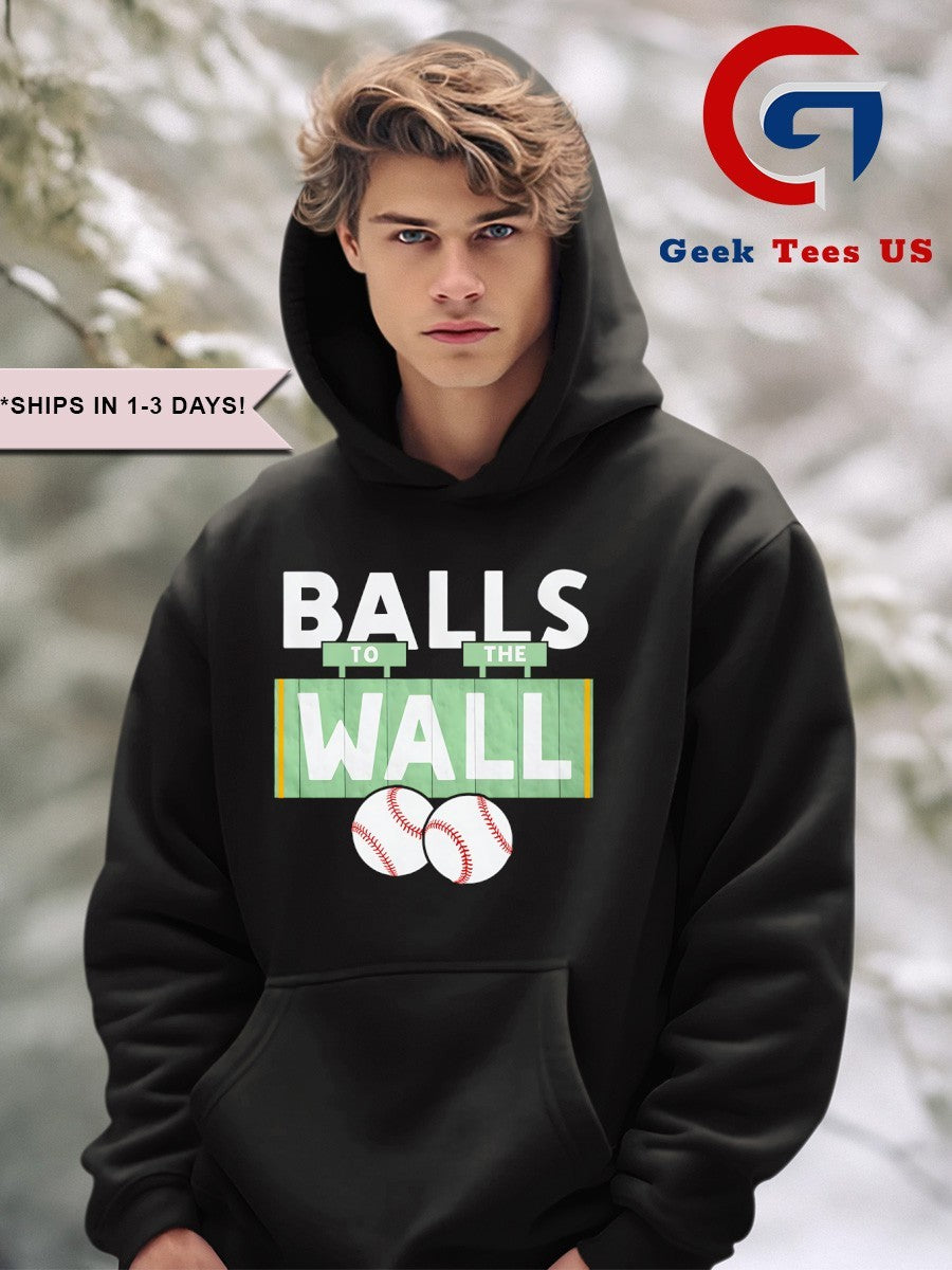 Balls to the Wall Boston Baseball shirt Unisex , , , Long Sleeve Tee