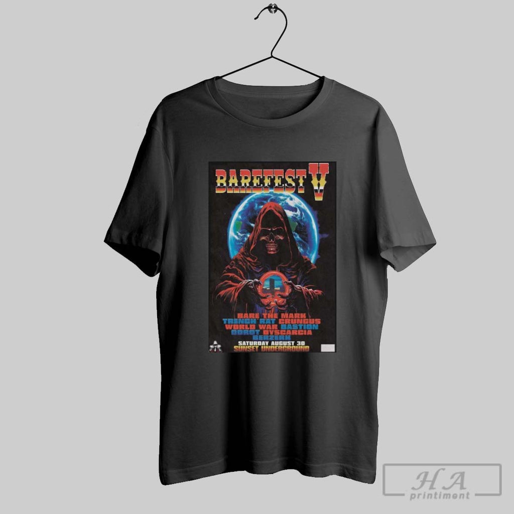 Barefest V Aug 30 2025 Bare The Mark T Shirts