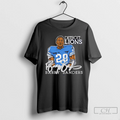 Barry Sanders Caricature Signature Detroit Lions