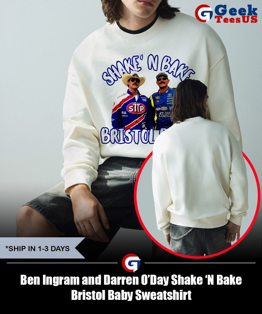 Ben Ingram and Darren O’Day Shake ‘N Bake Bristol Baby shirt Unisex , , , Long Sleeve Tee