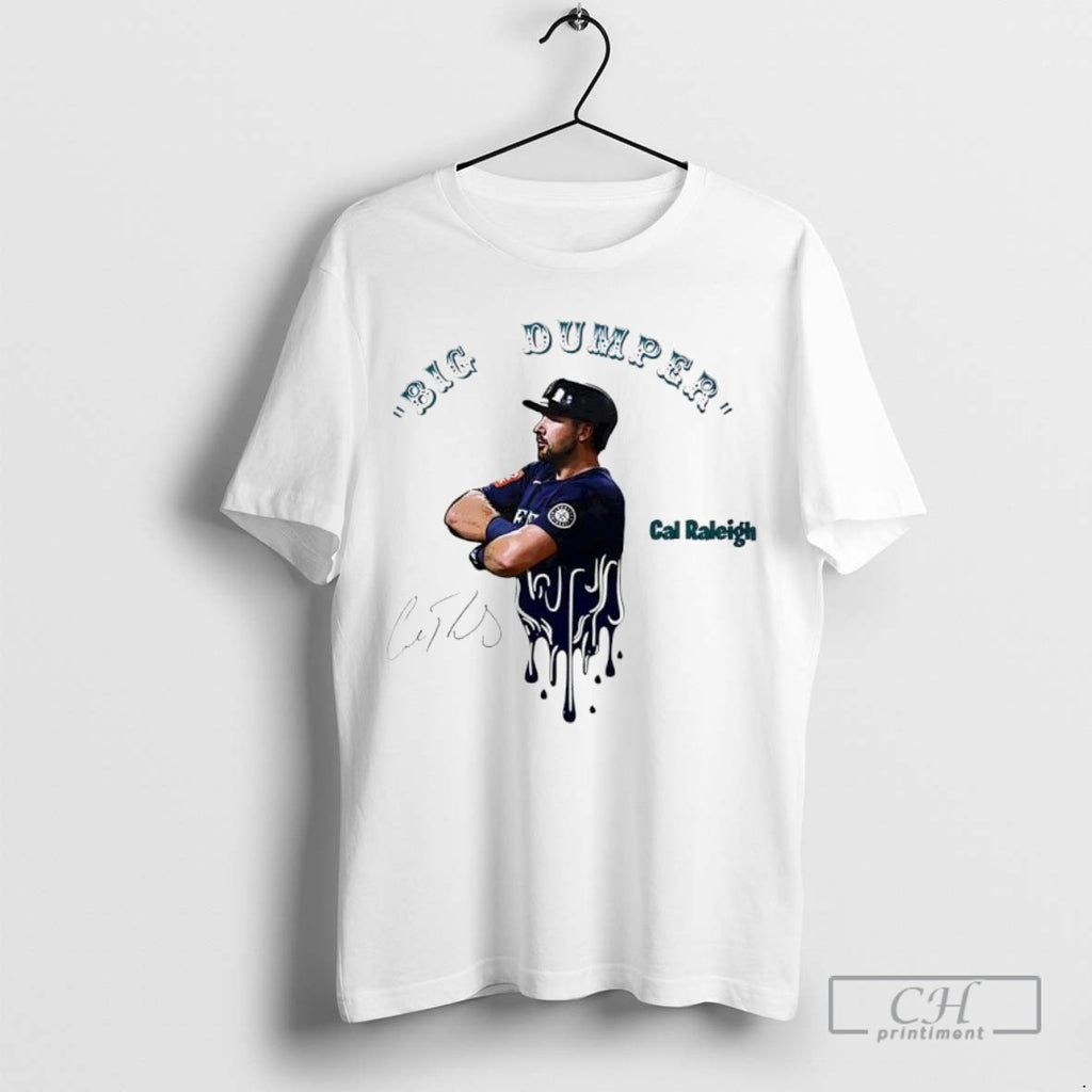Big Dumper Cal Raleigh Signature Seattle Mariners Graphic Ladies