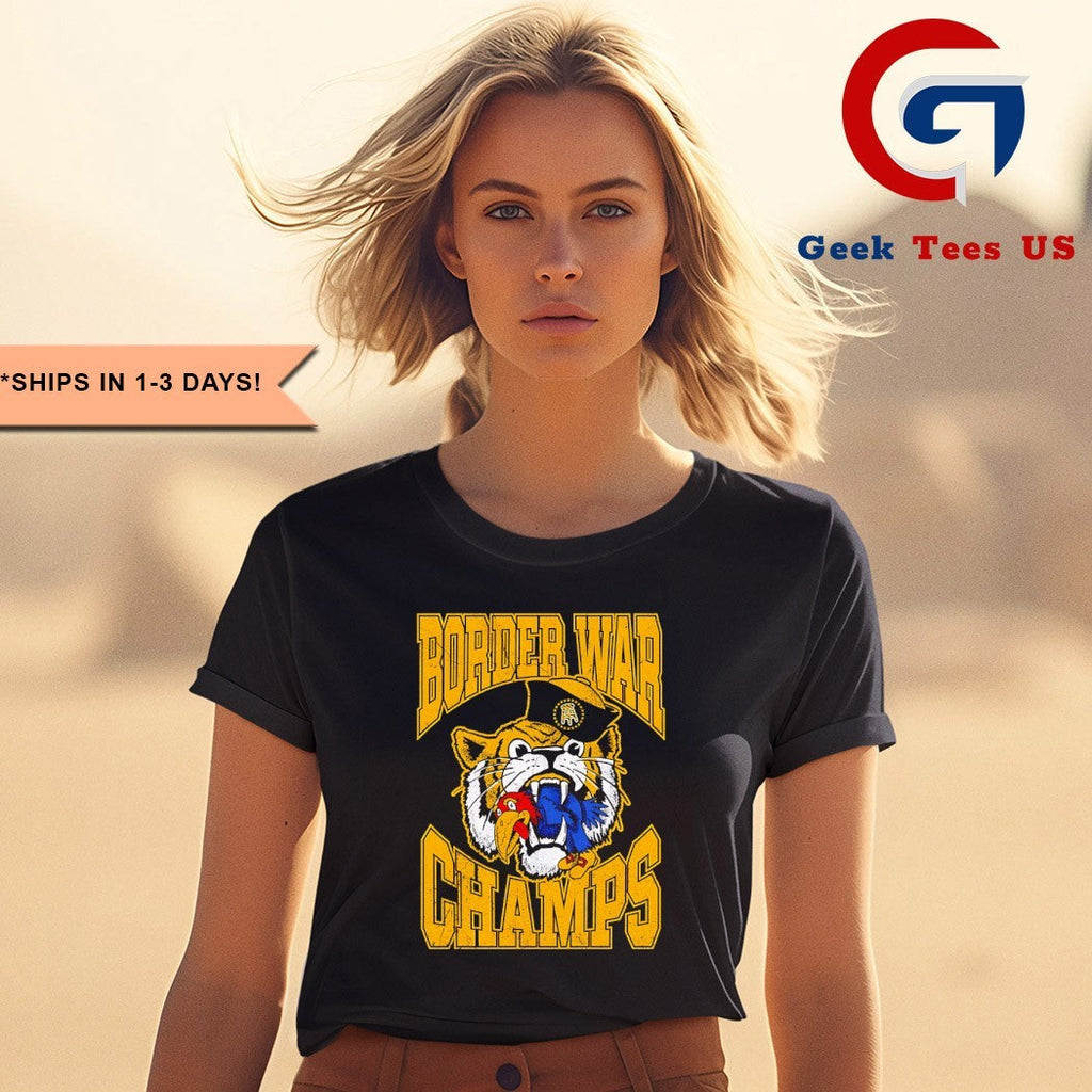 Border war Champs Missouri Tigers football mascot shirt Unisex , , , Long Sleeve Tee