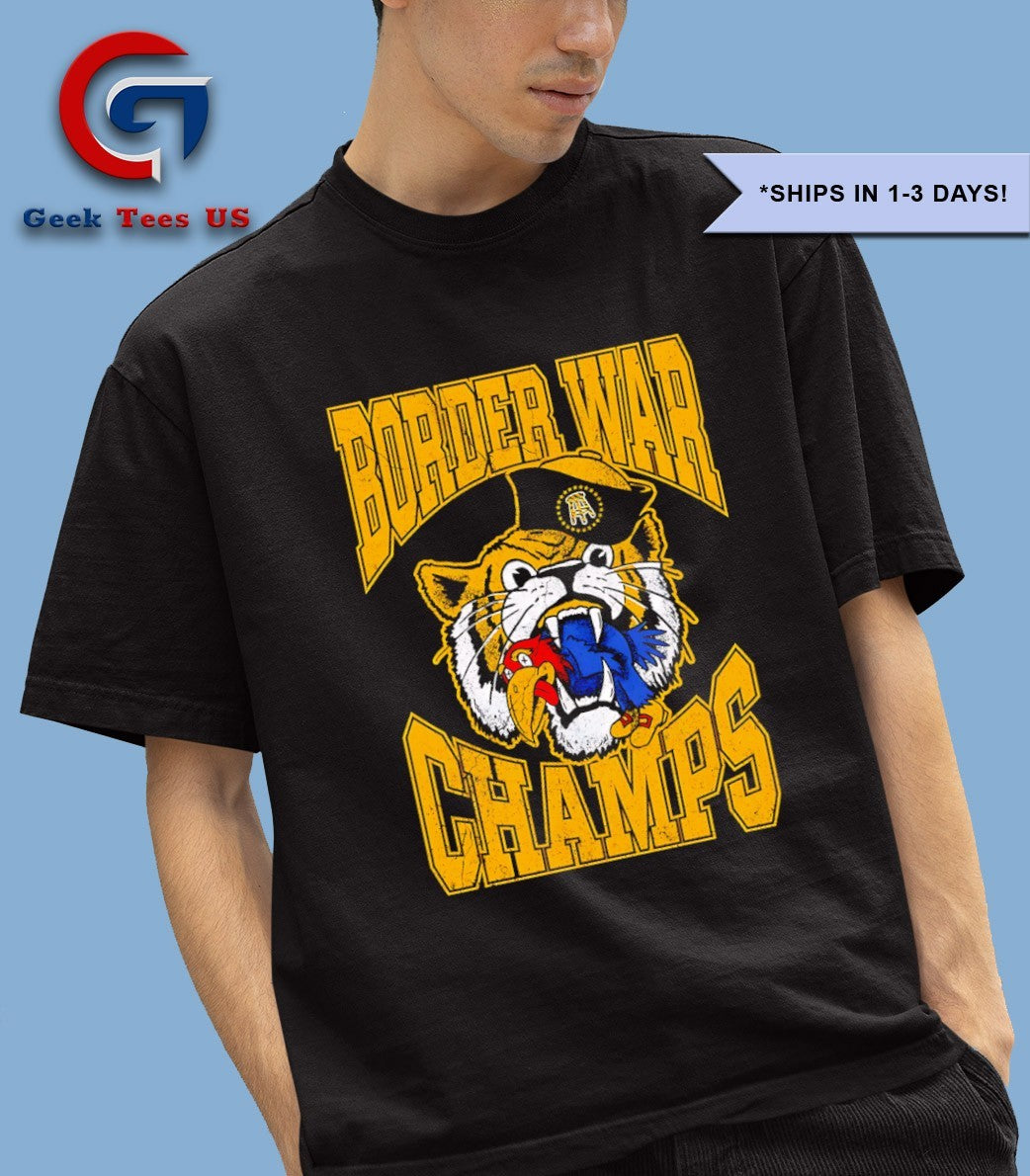 Border war Champs Missouri Tigers football mascot shirt Unisex , , , Long Sleeve Tee