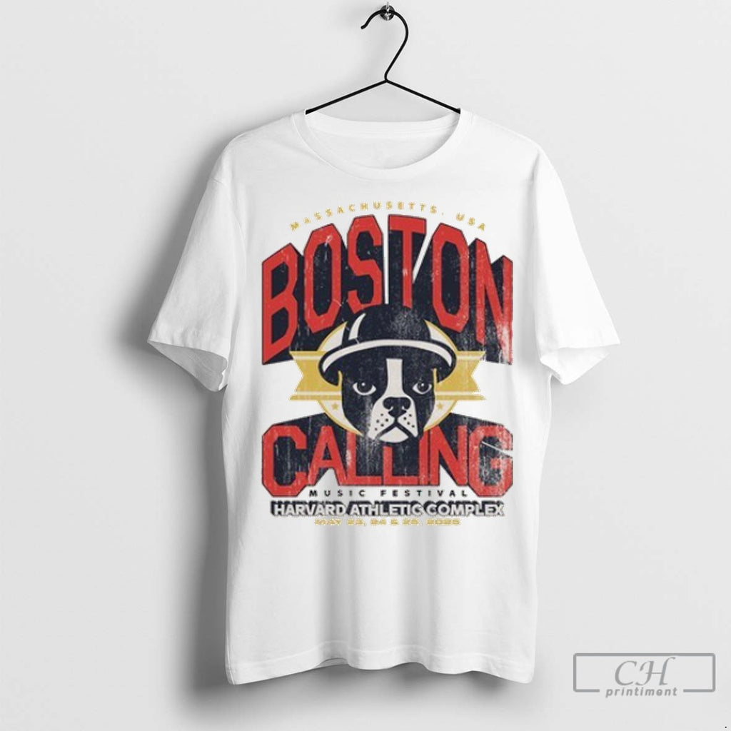 Boston Calling Music Festival Harvard Athletic Complex Massachusetts Usa 2025 Terrier Dog
