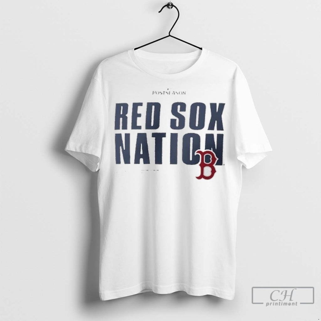 Boston Red Sox Nation 2025 Mlb Postseason Legend Ladies T Shirt Jpg