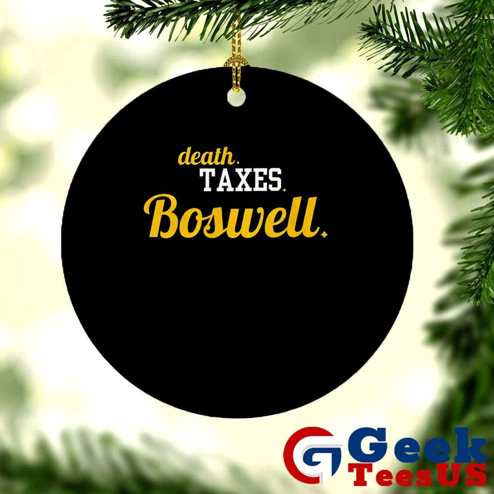 Boswell Guaran Pittsburgh Football Death Taxes Boswell shirt Unisex , , , Long Sleeve Tee