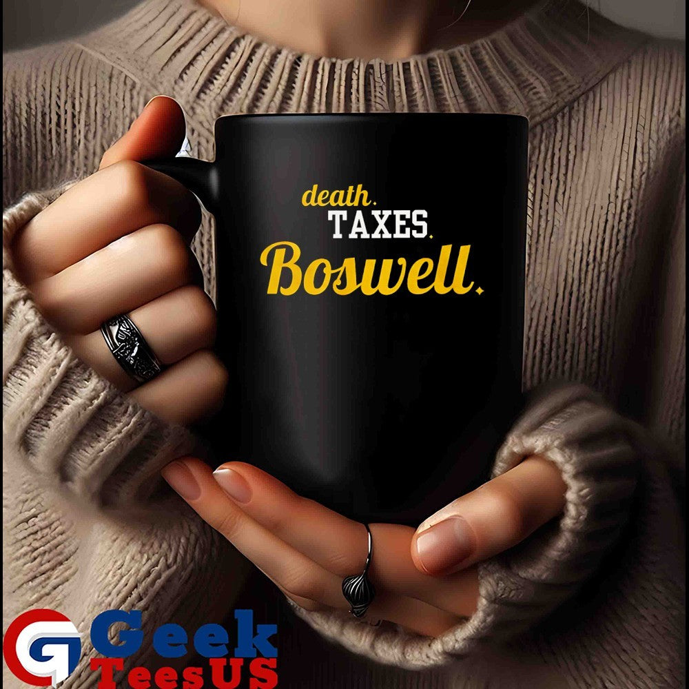 Boswell Guaran Pittsburgh Football Death Taxes Boswell shirt Unisex , , , Long Sleeve Tee