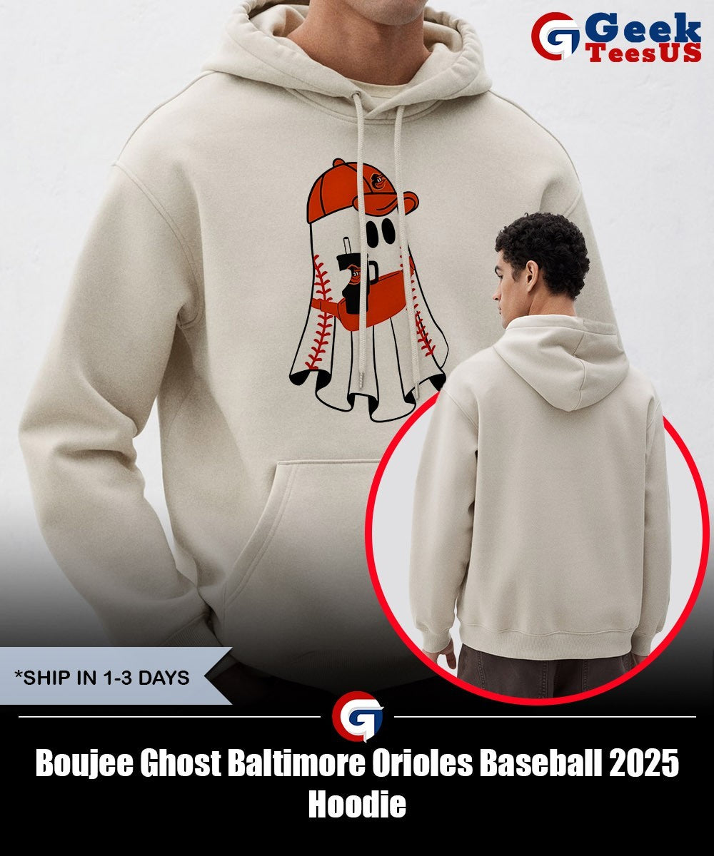 Boujee Ghost Baltimore Orioles Baseball 2025 shirt Unisex , , , Long Sleeve Tee