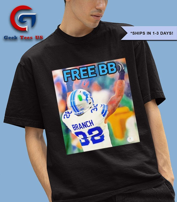 Brian Branch Detroit Lions Free BB shirt Unisex , , , Long Sleeve Tee