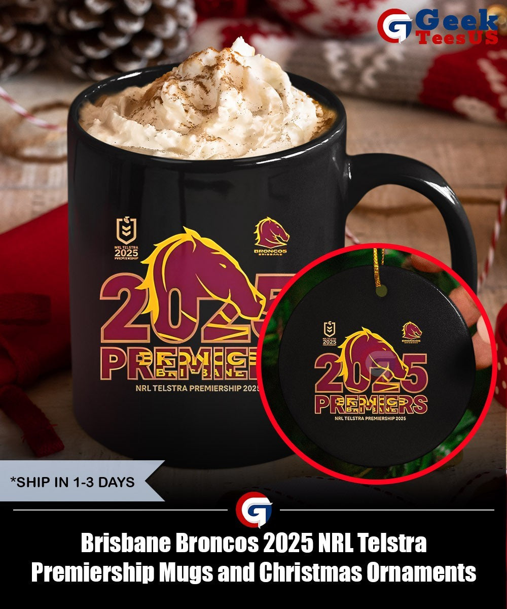 Brisbane Broncos 2025 NRL Telstra Premiership shirt Unisex , , , Long Sleeve Tee