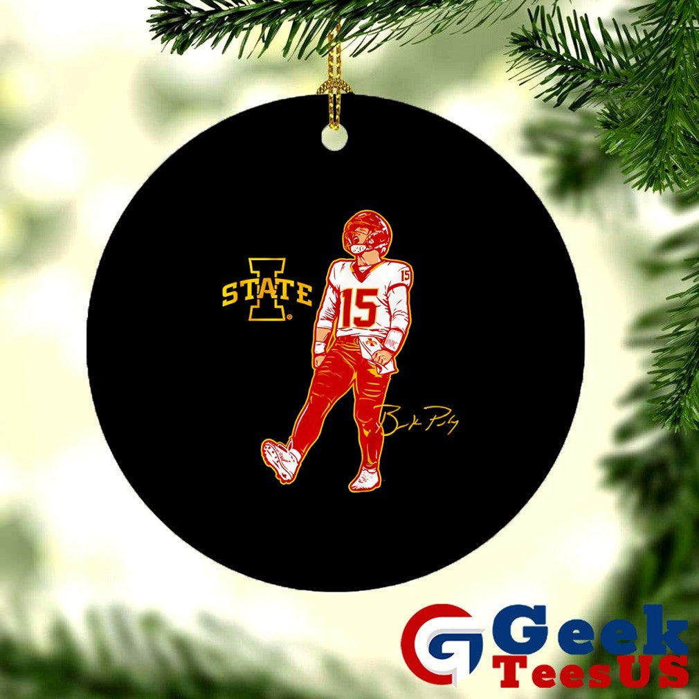 Brock Purdy Iowa State Cyclones football superstar pose signature shirt Unisex , , , Long Sleeve Tee