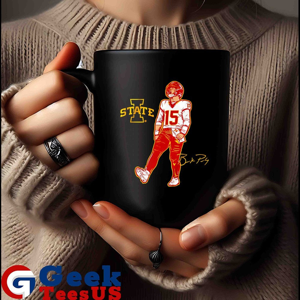 Brock Purdy Iowa State Cyclones football superstar pose signature shirt Unisex , , , Long Sleeve Tee