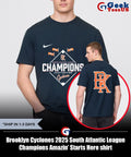 Brooklyn Cyclones 2025 South Atlantic League Champions Amazin’ Starts Here shirt Unisex , , , Long Sleeve Tee