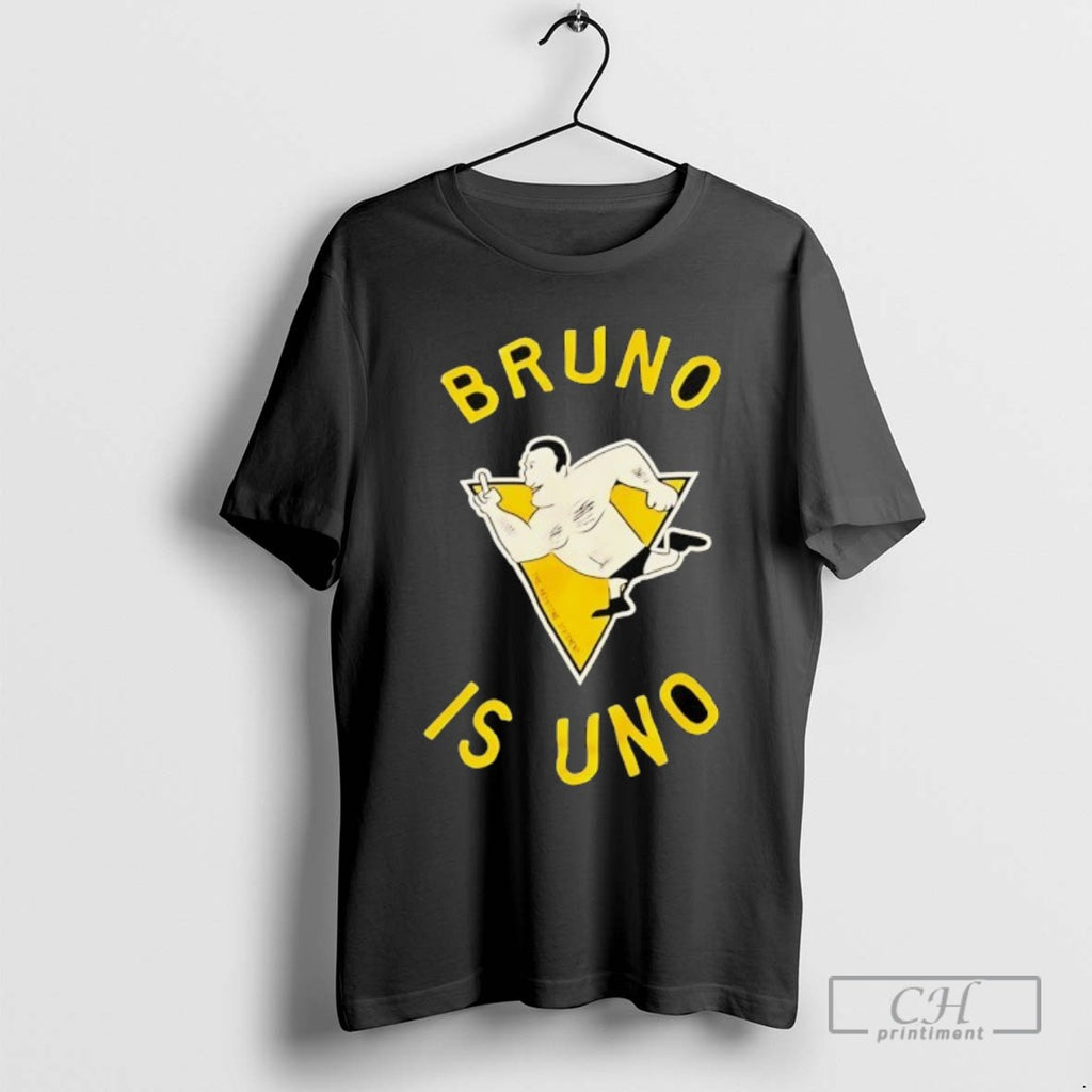 Bruno Is Uno Style Pittsburgh Penguins Hockey Logo