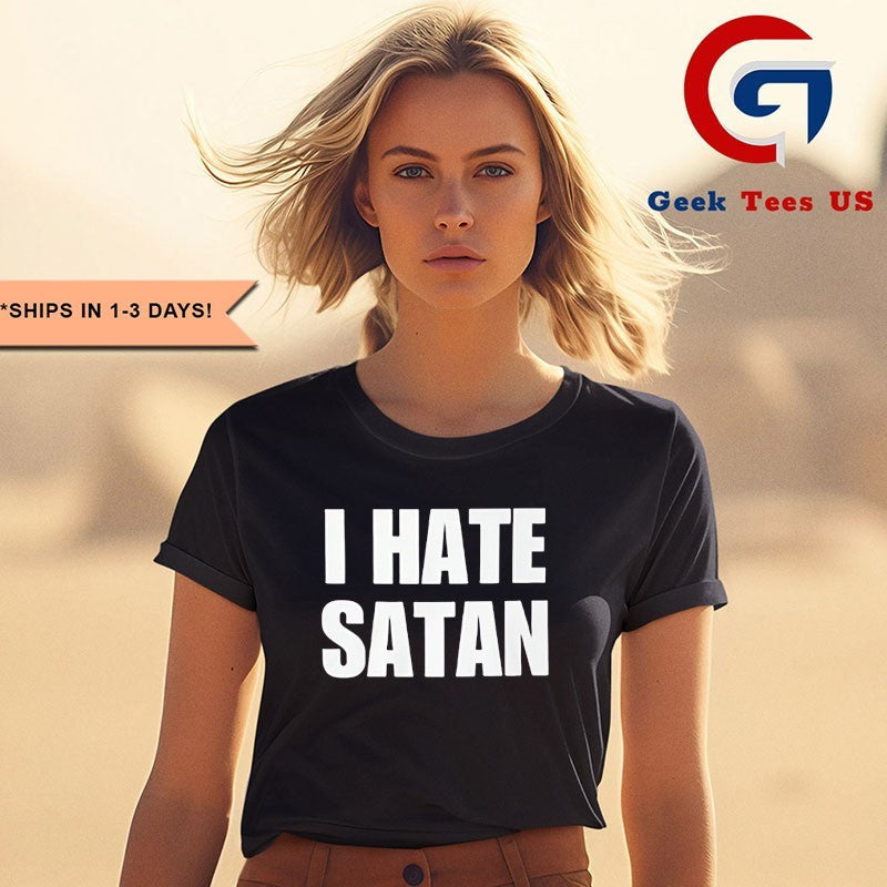 Bryce Crawford I hate Satan shirt Unisex , , , Long Sleeve Tee