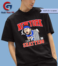 Cam Skattebo New York Giants football New York City caricature signature shirt Unisex , , , Long Sleeve Tee